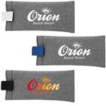 GH6247 Brighton Heathered Eyeglass/Sunglass Pouch With Custom Imprint